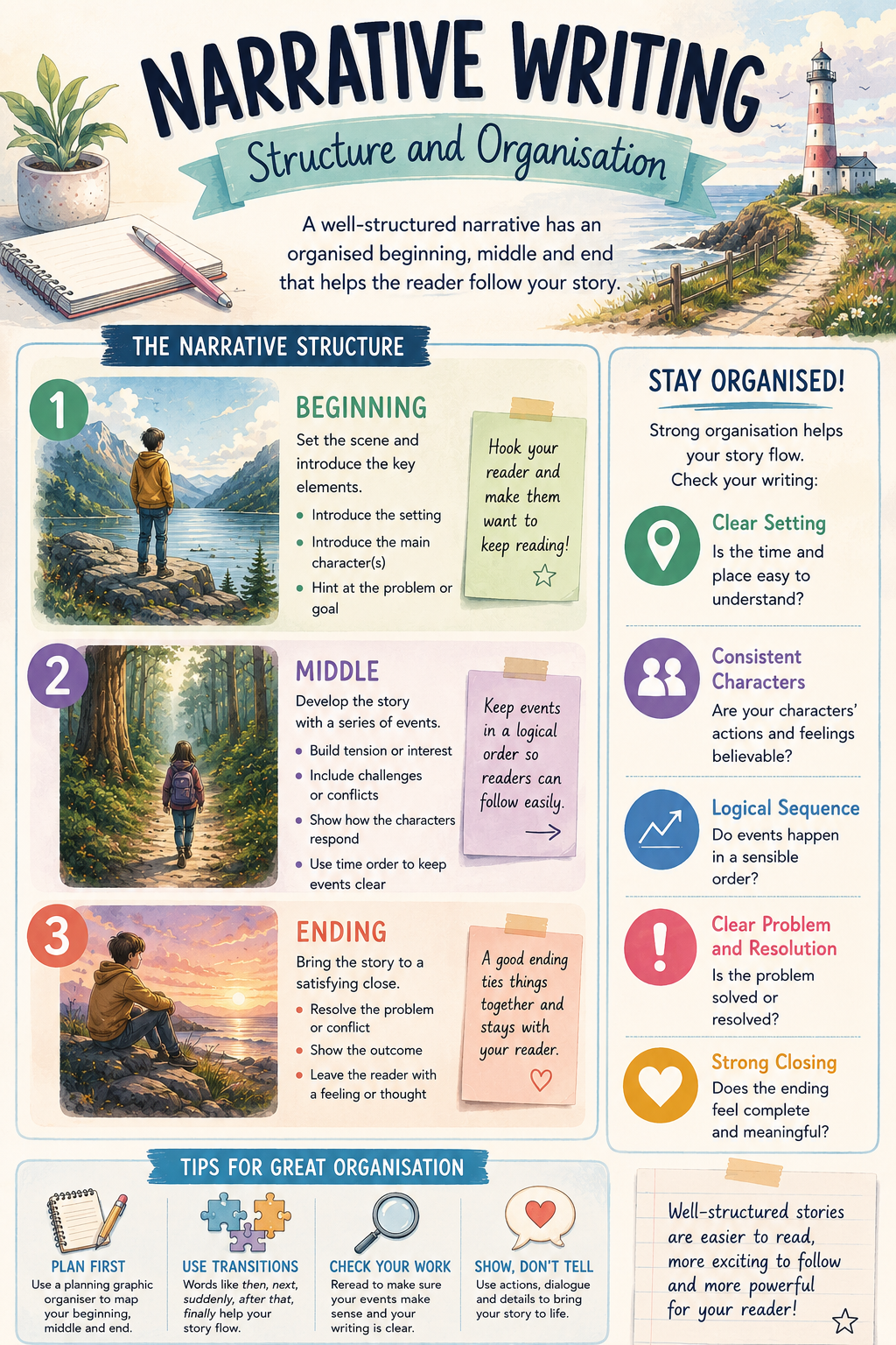 Preview of Narrative Writing — Grade 6